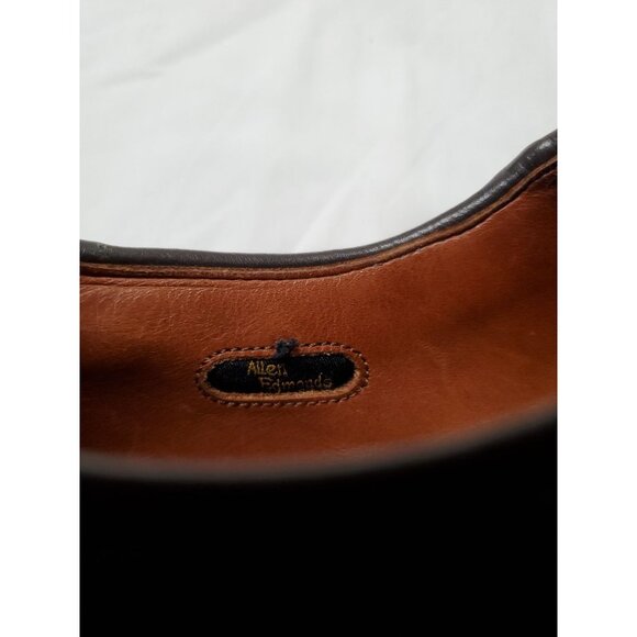 Allen Edmonds 'Links' Golf Shoes Men's Black / Brown Leather Saddle Size 11 B - Picture 10 of 16